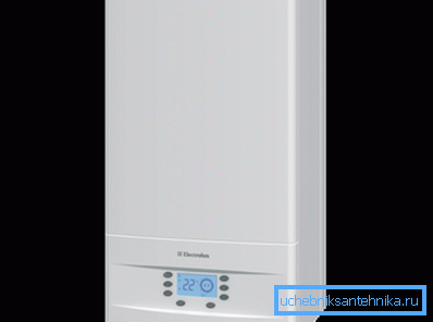 Az Electrolux univerzális bojler márka falra szereléssel Az Electrolux univerzális bojler márka falra szereléssel