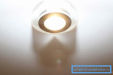 Szerelt mennyezeti világítás Szerelt mennyezeti világítás