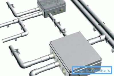 PVC csőbeépítési lehetőség PVC csőbeépítési lehetőség