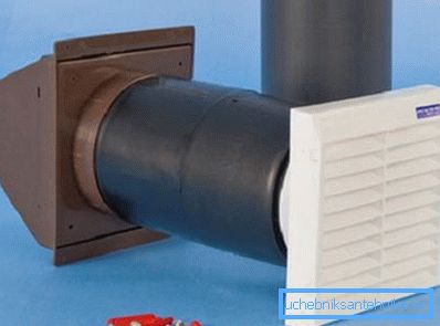 Az összeszerelt rendszer egy változata, amely a falba szerelhető vagy kívülről szerelhető Az összeszerelt rendszer egy változata, amely a falba szerelhető vagy kívülről szerelhető
