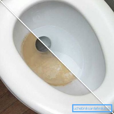 Hogyan kell tisztítani a wc-t a kőből: a