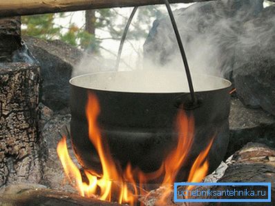 A vizet meg kell főzni