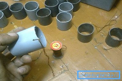 PVC csatorna csövek üres