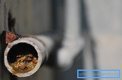 Elzáródás a vízvezeték rendszerben